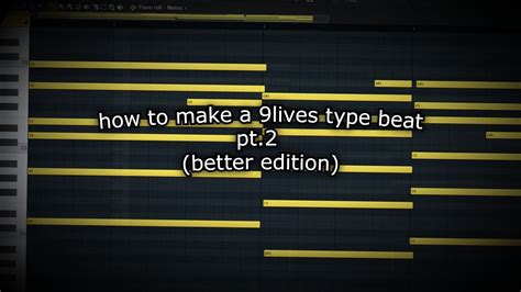 how to make a 9lives type beat: better edition (raw cookup) (pt. 2).
